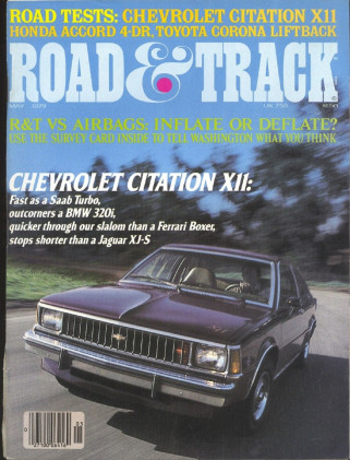 ROAD & TRACK 1979 MAY - TRANS-AM K-TYPE, 312T4, X11